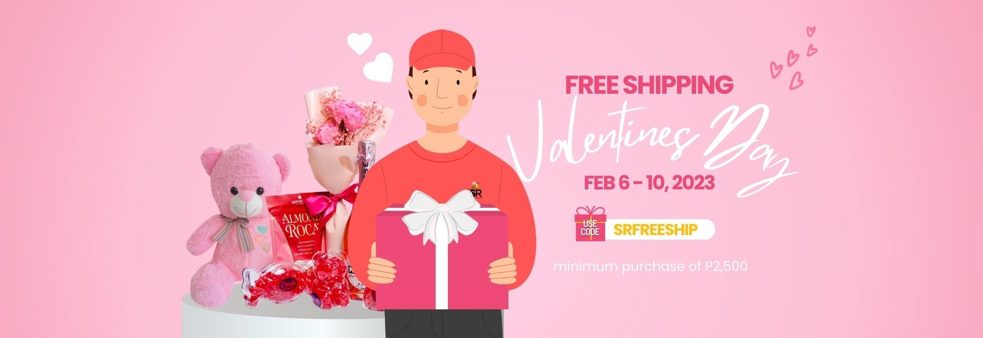 Valentine's day Free Shipping